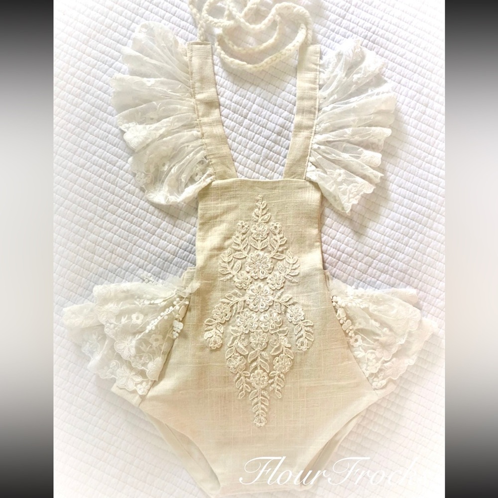 Bohemian Lace Romper